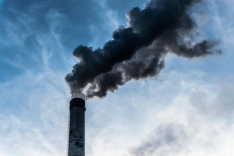 吸烟工厂烟囱排放环境问题环境空气<strong>污染</strong>气候改变生态全球气候变暖天空<strong>烟雾</strong>缭绕的有毒物质烟尘工厂