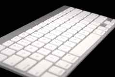 键盘笔记本电脑白色黑色的