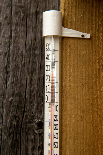 温度计显示温度度位于agreenhouse