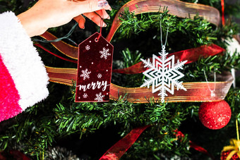 装修圣诞节树手把圣诞节装饰冷杉分支机构圣诞节挂装饰