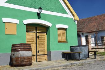 酒地窖酒地区南摩拉维亚捷克共和国