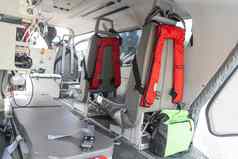 医疗设备安装内部医疗直升机紧急疏散