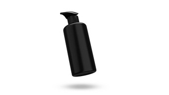喷雾瓶模型泵类型黑色的颜色插入品牌标签医疗<strong>护肤品</strong>化妆化妆品产品呈现