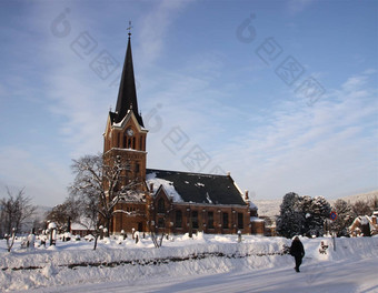 挪威教堂挪威