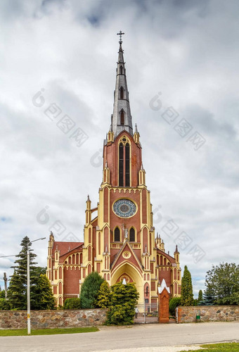 神圣的三一教堂格维亚蒂白俄罗斯