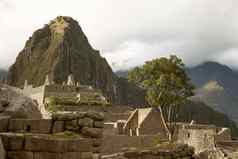 废墟失去了印加文化的城市“马丘比丘比丘韦纳比丘库斯科秘鲁