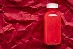 新鲜的浆果汁环保可回收的塑料瓶包装健康的喝食物产品