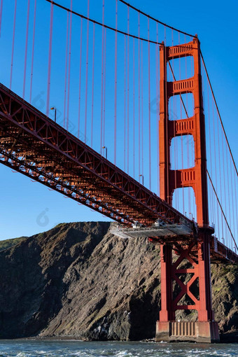 著名的金门桥三旧<strong>金山</strong>加州美国金门桥悬架桥跨越金门连接三旧<strong>金山</strong>湾太平洋海洋