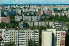 区域面板房子高层建筑俄罗斯城市