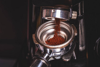 咖啡磨过程