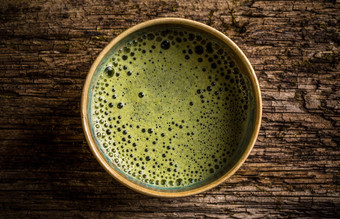 绿色火柴茶