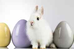 兔子兔子复活节鸡蛋