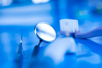 健康口腔学设备牙科概念