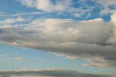 美丽的蓝色的天空云背景天空云天空云