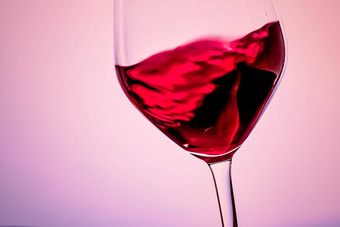 溢价红色的酒<strong>水晶玻璃</strong>酒精喝奢侈品开胃酒酿酒学葡萄栽培产品
