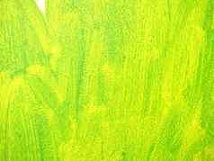 详细的绿色长刷中风桑迪粉刷装饰石膏