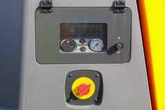 压力计测量仪器空气压缩机控制面板