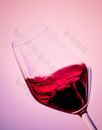 溢价红色<strong>的</strong>酒水晶玻璃酒精喝奢侈品开胃酒酿酒学葡萄栽培产品