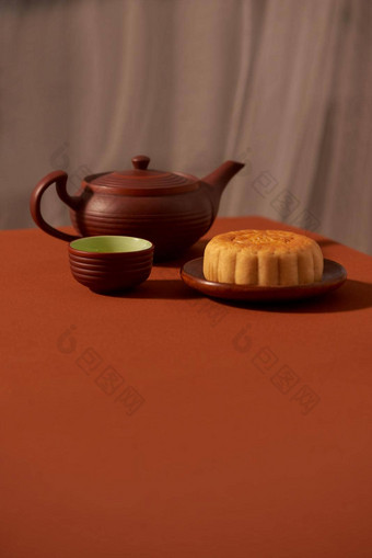 中秋节日亚洲庆祝活动服务传统的月饼文本幸福
