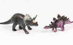 剑龙三角龙恐龙玩具模型