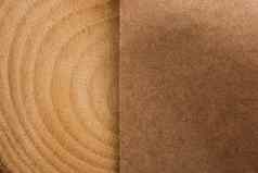 木日志减少轮薄块棕色（的）颜色组织