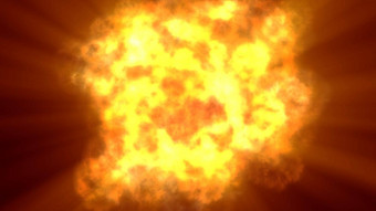 火火焰球爆炸空间插图