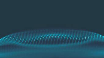 音乐摘要背景蓝色的均衡器音乐显示声音波音乐波音乐背景均衡器概念