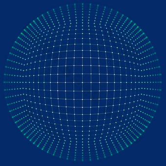 背景网格网络技术科技线网络未来主义的线框人工情报网络安全背景插图