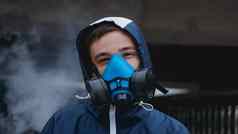 保护呼吸器一半面具有毒气体