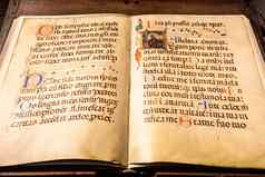 古董中世纪的手稿古老的书法