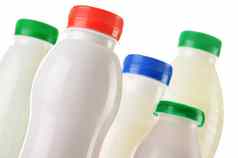 作文塑料瓶牛奶产品