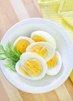 煮熟的鸡蛋