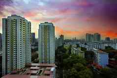 日落新加坡住房房地产