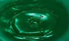 摘要水滴滴绿色液体复制空间