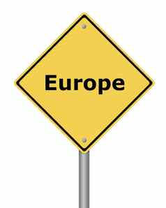 警告标志欧洲