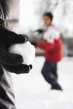 雪球战斗