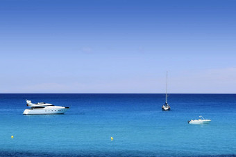 Formentera爱定saona地中海海滩