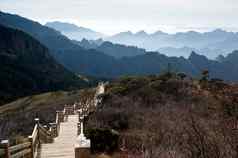 中国湖北神农架山景观