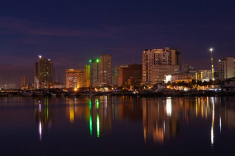 马尼拉湾夜景