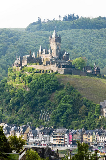 赖希堡城堡Cochem德国