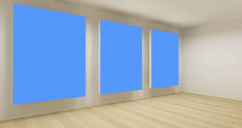 清洁业务房间空空间蓝色的浓度关键