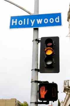 信号量好莱坞这些洛杉矶加州美国