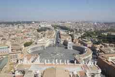 梵蒂冈圣彼得的广场历史体系结构旅游罗马