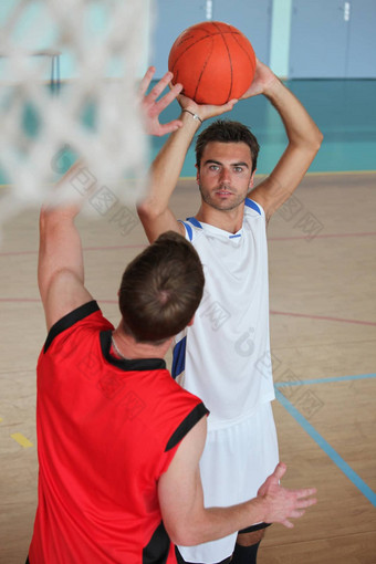 篮球球员拍摄