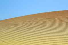 沙子沙丘沙漠景观