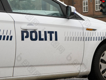 丹麦警察车