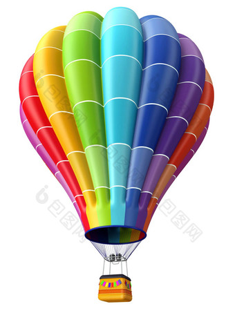 多色的气球