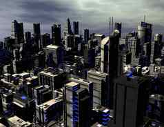 未来主义的城市