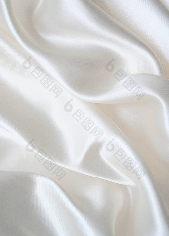 光滑的优雅的白色丝绸婚礼背景