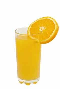 玻璃橙色汁橙色片